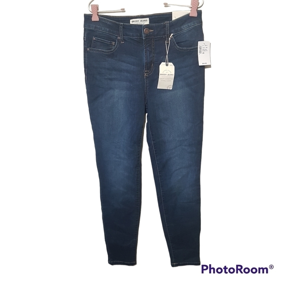 Brody Jeans Skinny Ankle Blue Jeans